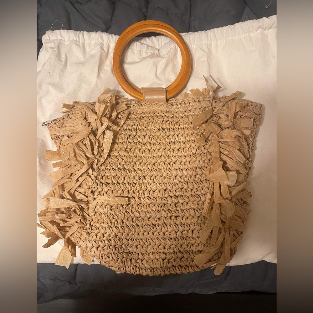 NEW Bahia Fabia Fringed Tote